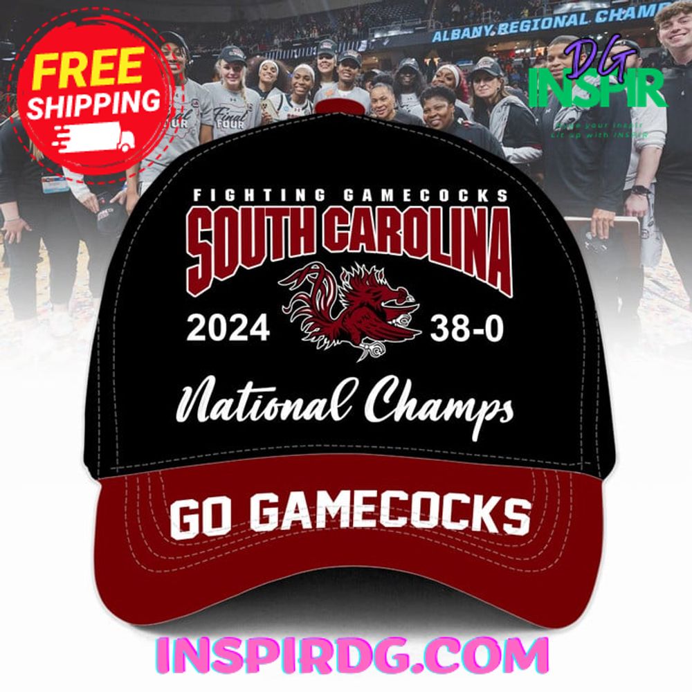 2024 Ncaa Women'S Basketball National Champions South Carolina Gamecocks Cap