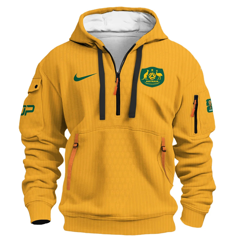 Australia Match Home 2026/27Jersey x Oscar Piastri Formula 1 Hoodie Half Zip BLOP17426A2HDF