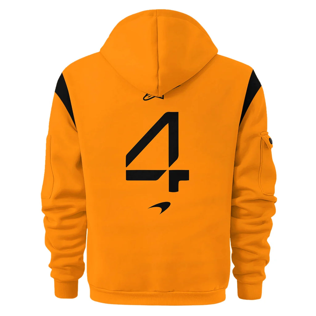 Lando Norris McLaren Formula One Exclusive Hoodie Half Zipper BLF1180525A1HDF