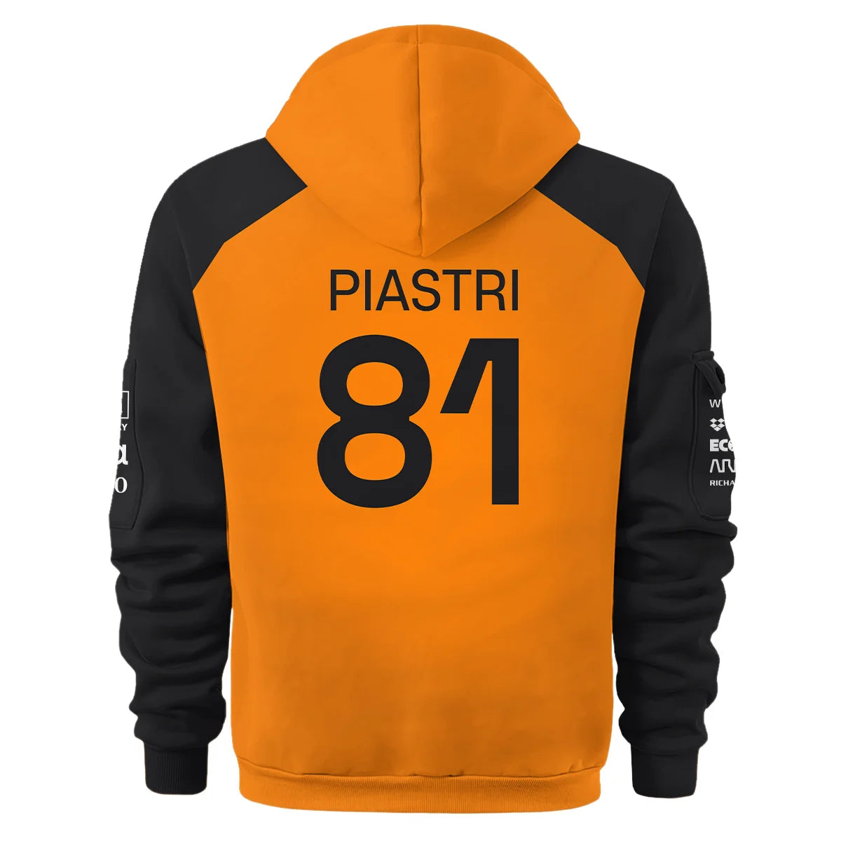 Oscar Piastri McLaren Formula One Exclusive Logo Hoodie Half Zipper BLF1290325A3MCLHDF