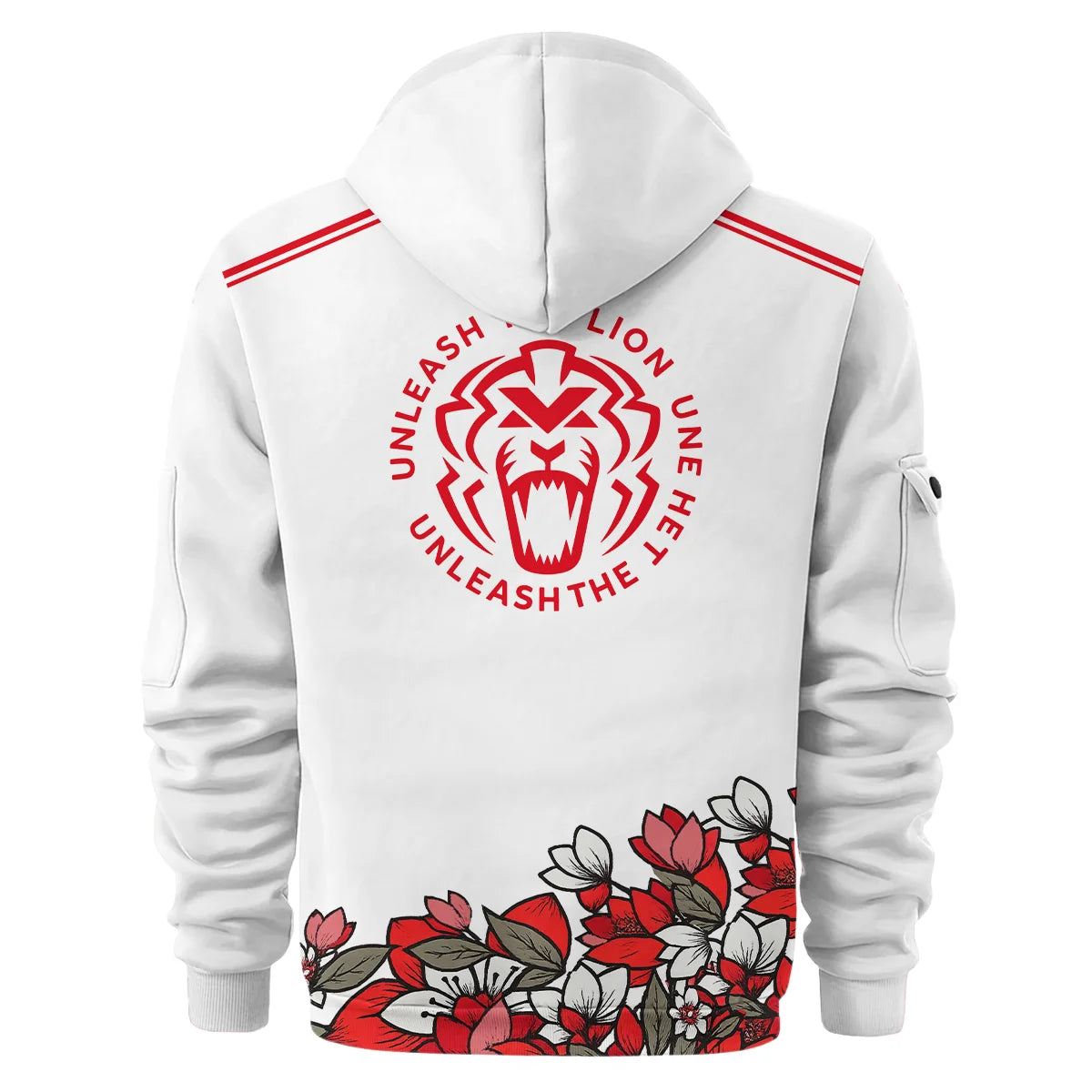 Japanese GP Unleash The Lion Max Verstappen Red Bull Racing F1 Hoodie Half Zip BLVAMV281125A5HDF