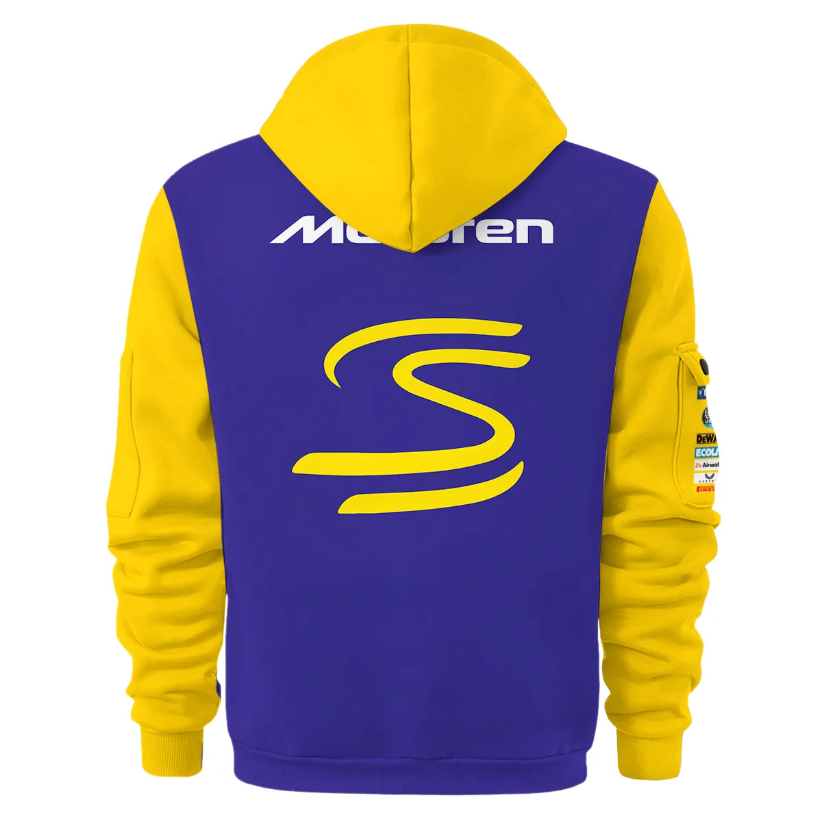 2024 Monaco GP Oscar Piastri Racing Suit McLaren F1 Hoodie Half Zipper BLVAOP150825A6HDF