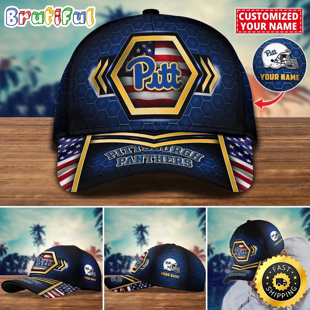 Ncaa Pittsburgh Panthers Baseball Cap Best Trending Custom Name Cap