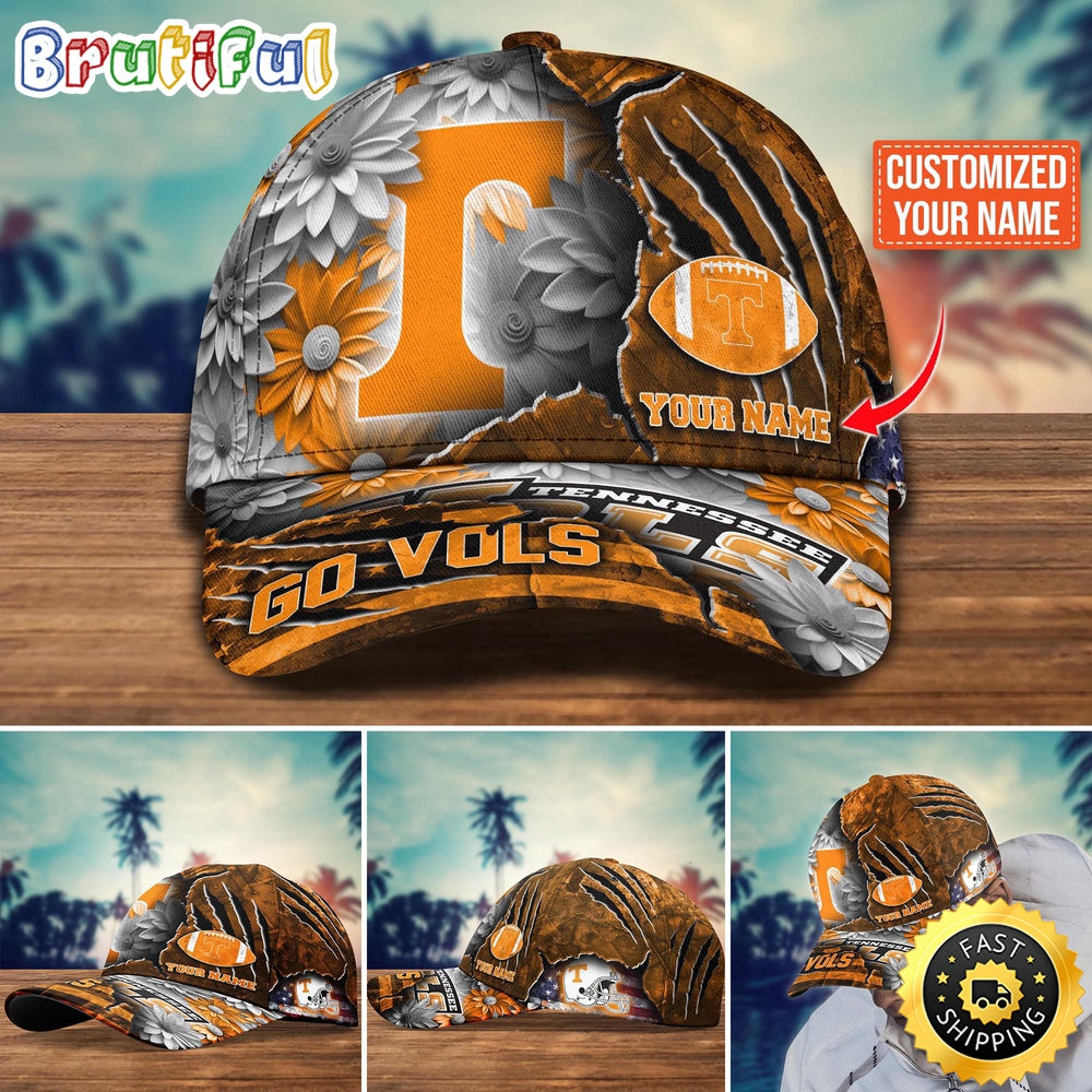 Ncaa Tennessee Volunteers Baseball Cap Custom Hat For Fans New Arrivals