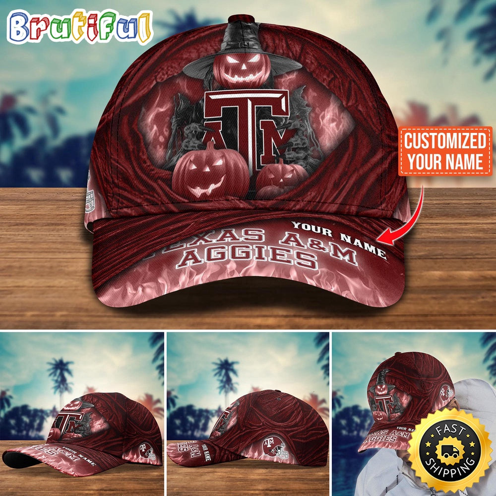 Ncaa Texas A&amp;Ampm Aggies Baseball Cap Halloween Custom Cap For Fans