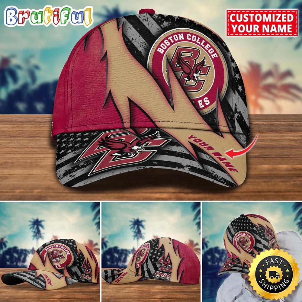 Ncaa Boston College Eagles Baseball Cap Custom Cap For Sport Fans