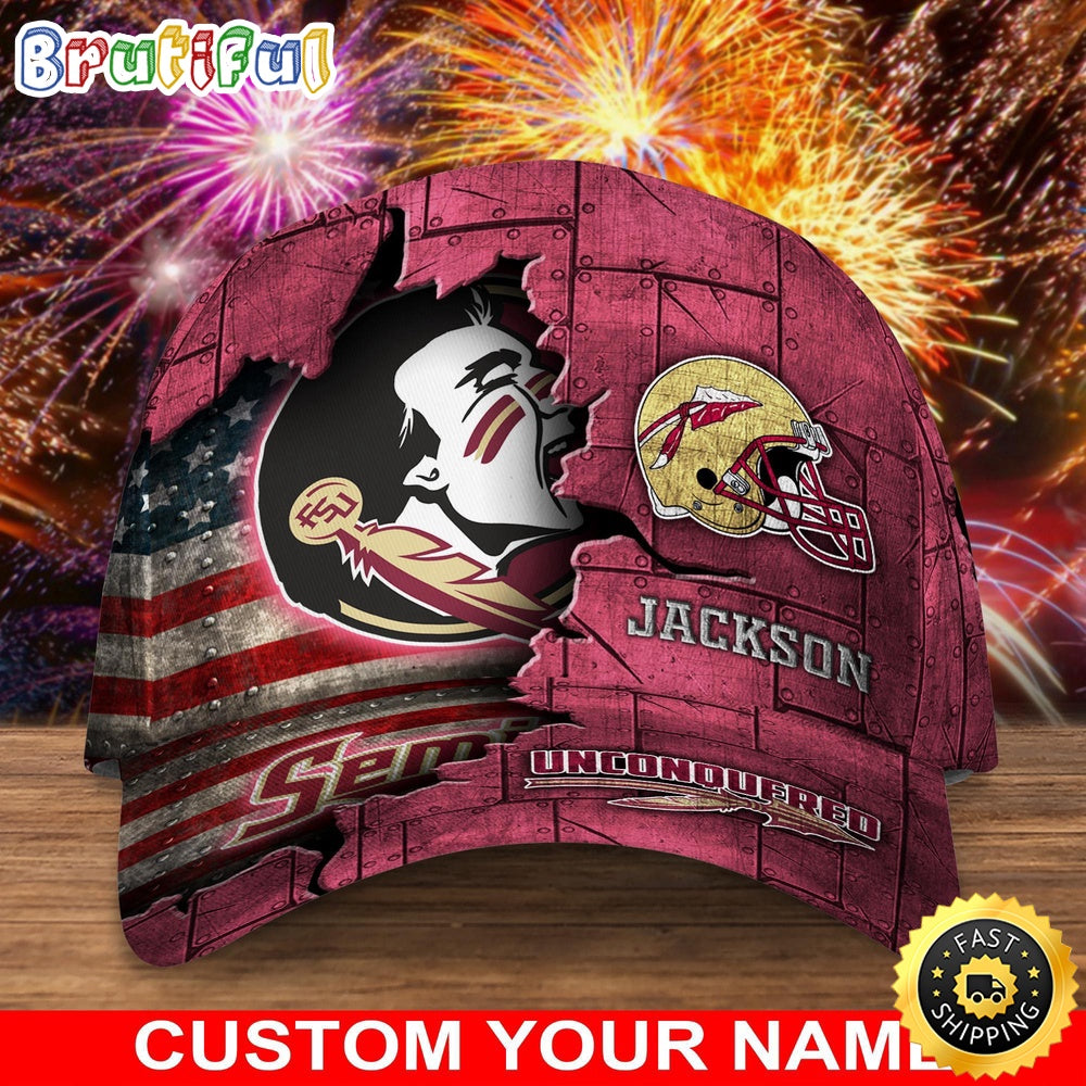 Ncaa Florida State Seminoles Baseball Cap Custom Cap Go Sports Teams