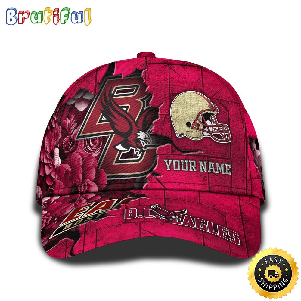 Personalized Ncaa Boston College Eagles All Over Print Baseball Cap Show Your Pride
