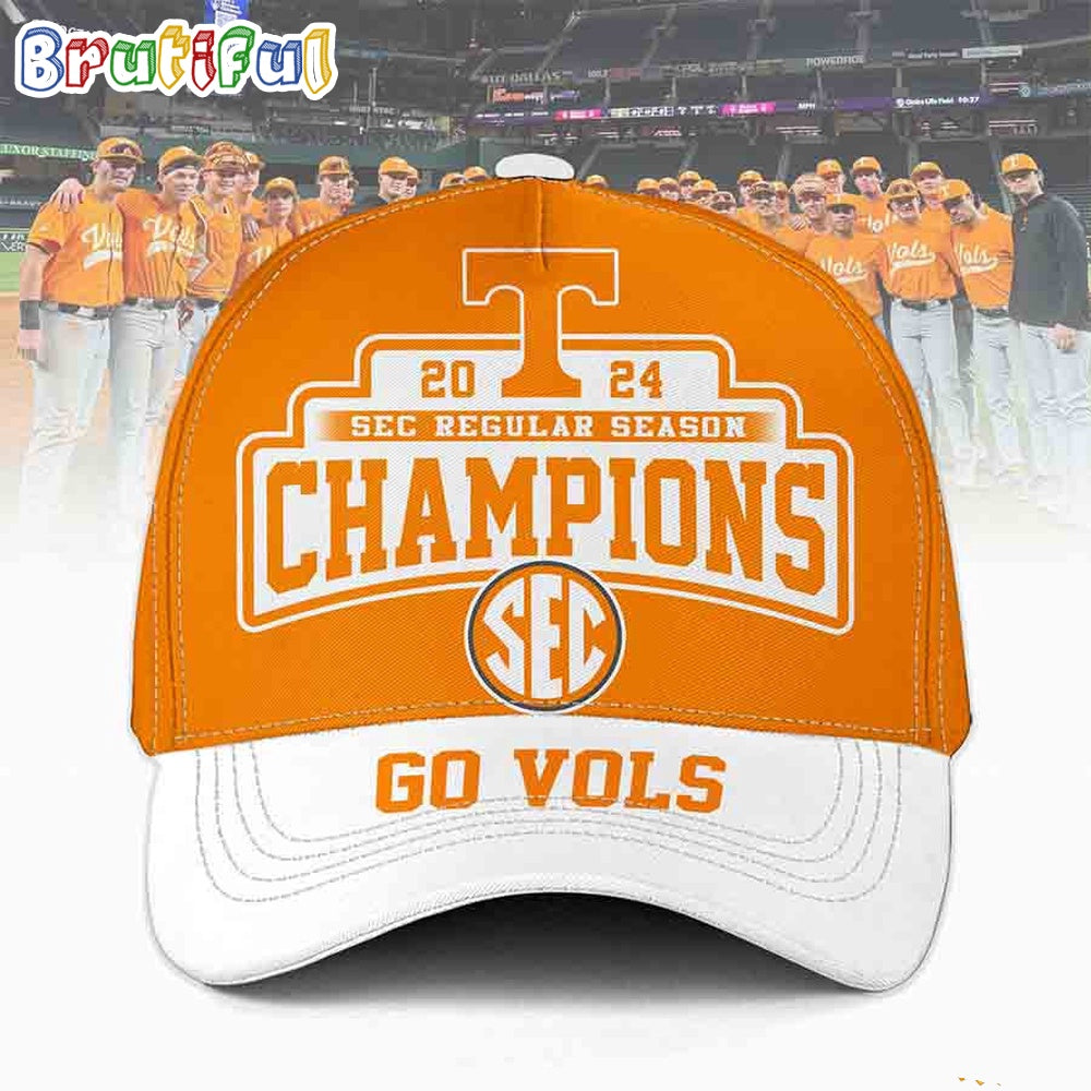 Tennessee Volunteers 2024 Sec Regular Season Champions Go Vols Cap
