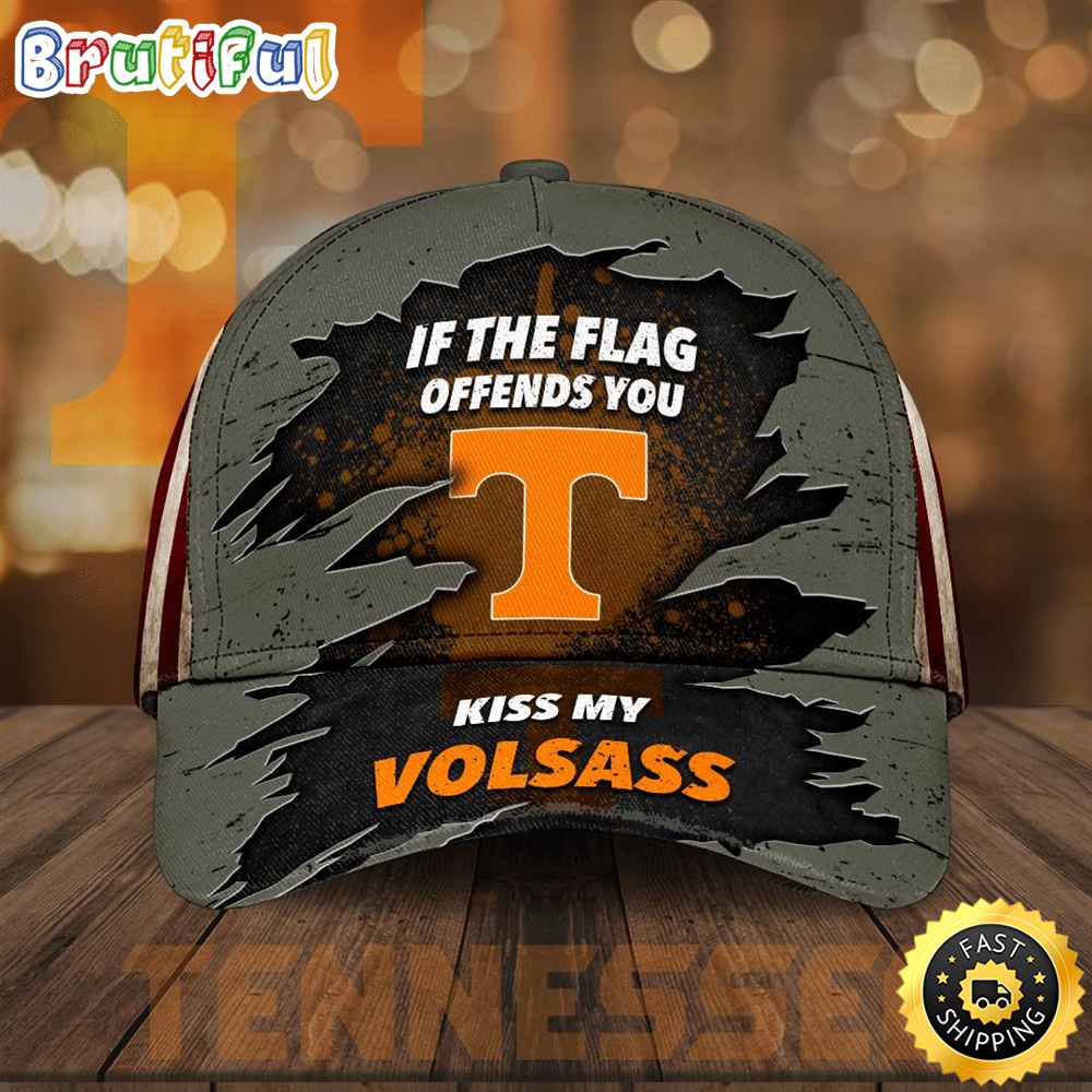 Tennessee Volunteers If The Flag Offends You Kiss My Volsass All Over Print 3D Classic Baseball Cap