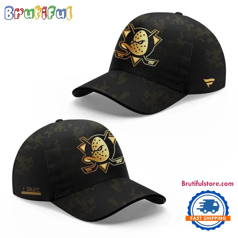 Anaheim Ducks Military Night 2025 Cap