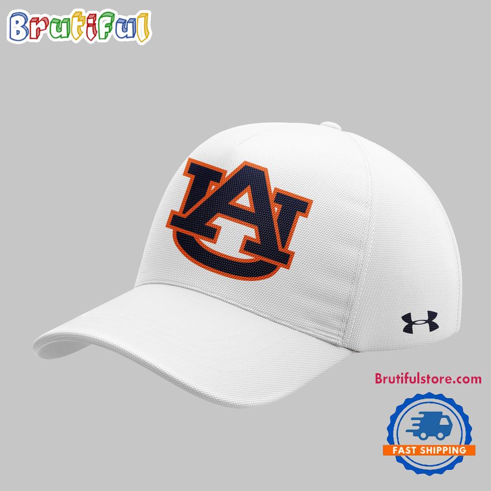 Auburn Tigers Basketball Call God 3D Print White Cap