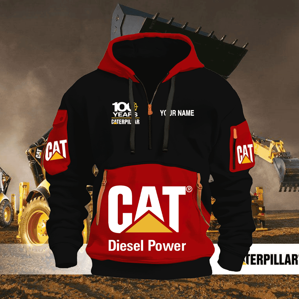 CAT 100th Quater Zipper jacket
