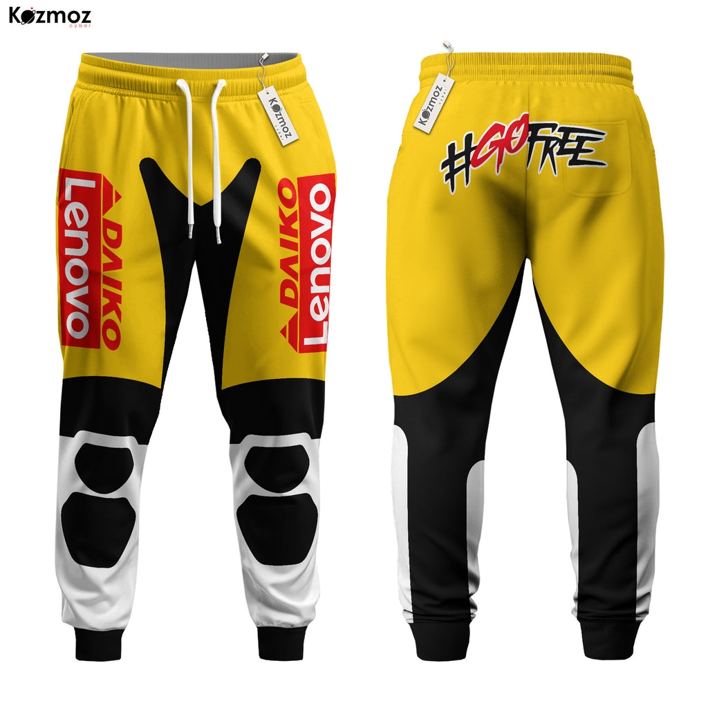 Francesco Bagnaia Racing Costume 2023 Yellow Livery Collection - Ducati MotoGP Racing Team