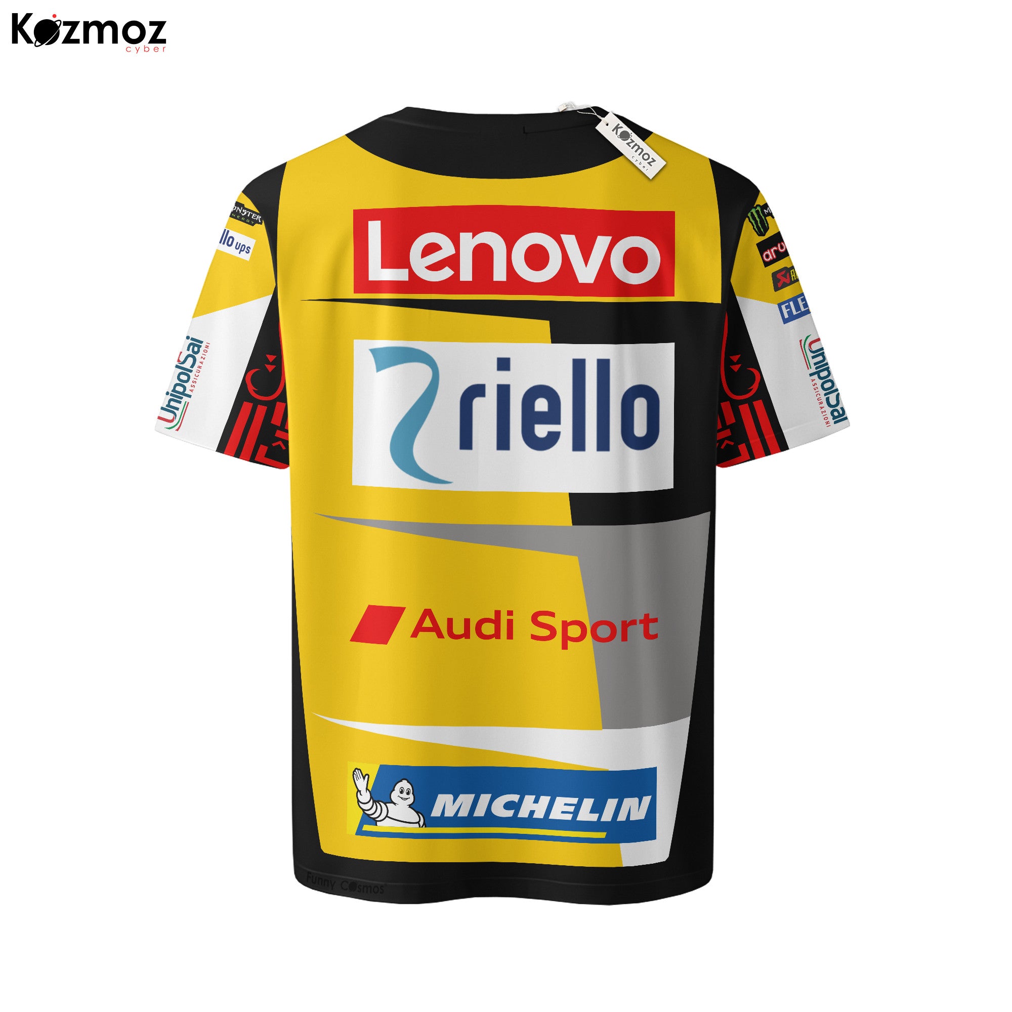 Francesco Bagnaia Racing Costume 2023 Yellow Livery Collection - Ducati MotoGP Racing Team