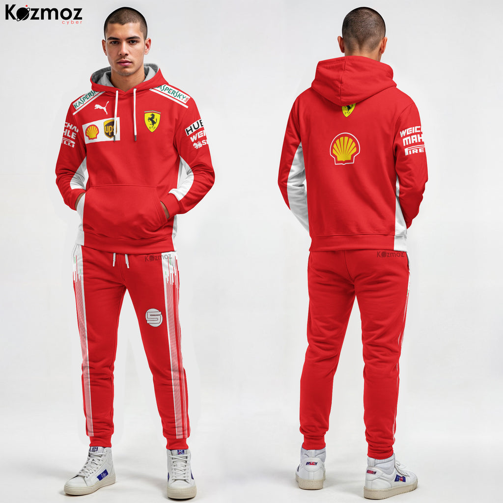 2019 Sebastian Vettel SF Racing Team Race Suit Collection - Racing Team -
