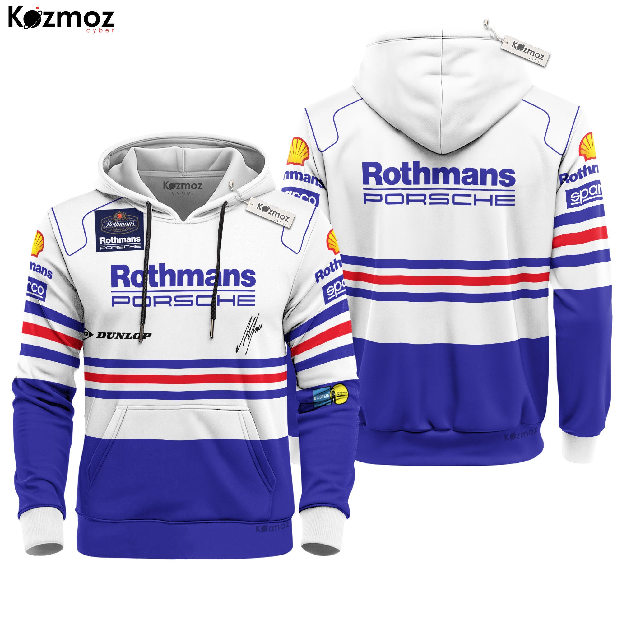 Alan Jones Racing Costume Rothmans Porsh 1984 Collection - Sandown 1000 Touring Car Team -