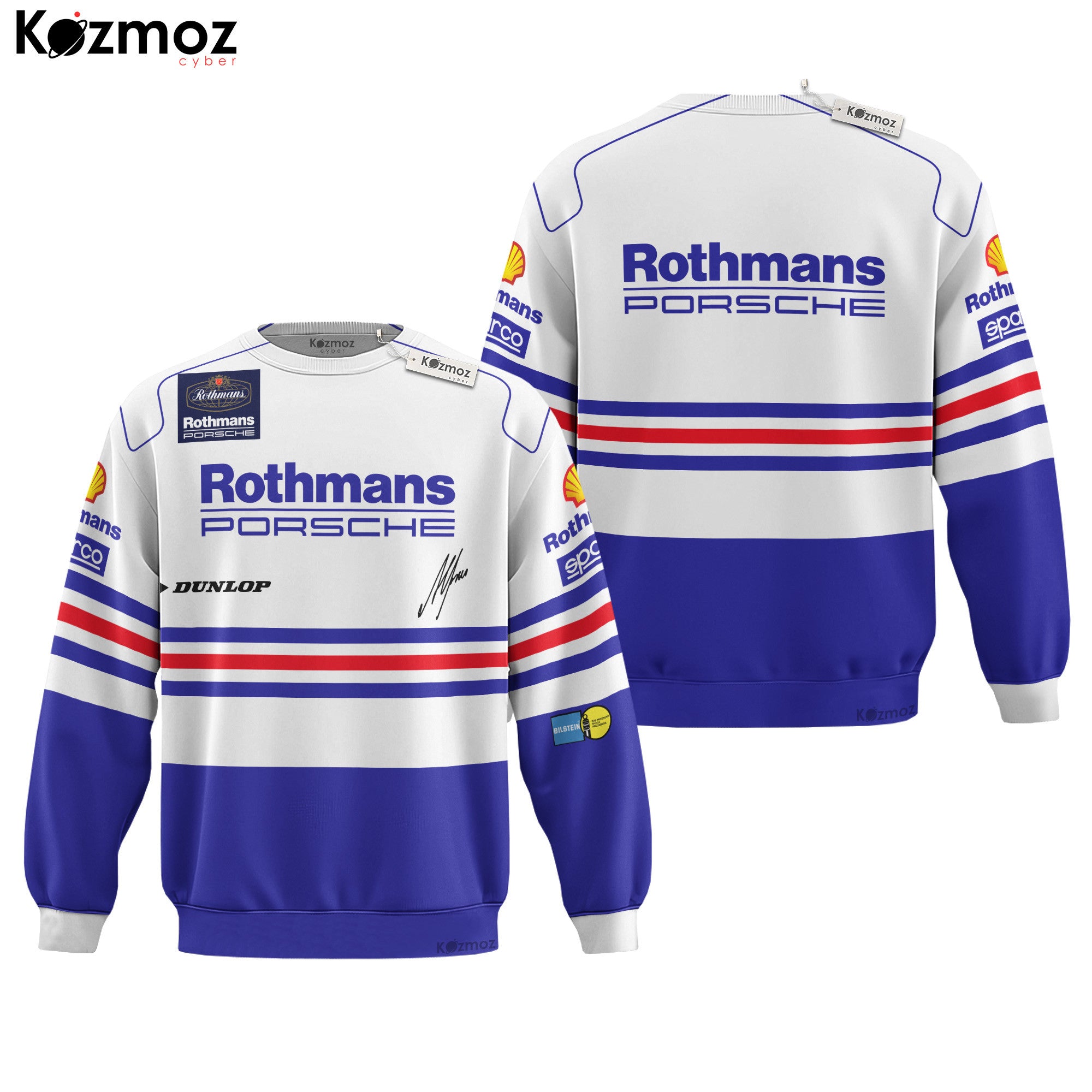 Alan Jones Racing Costume Rothmans Porsh 1984 Collection - Sandown 1000 Touring Car Team -