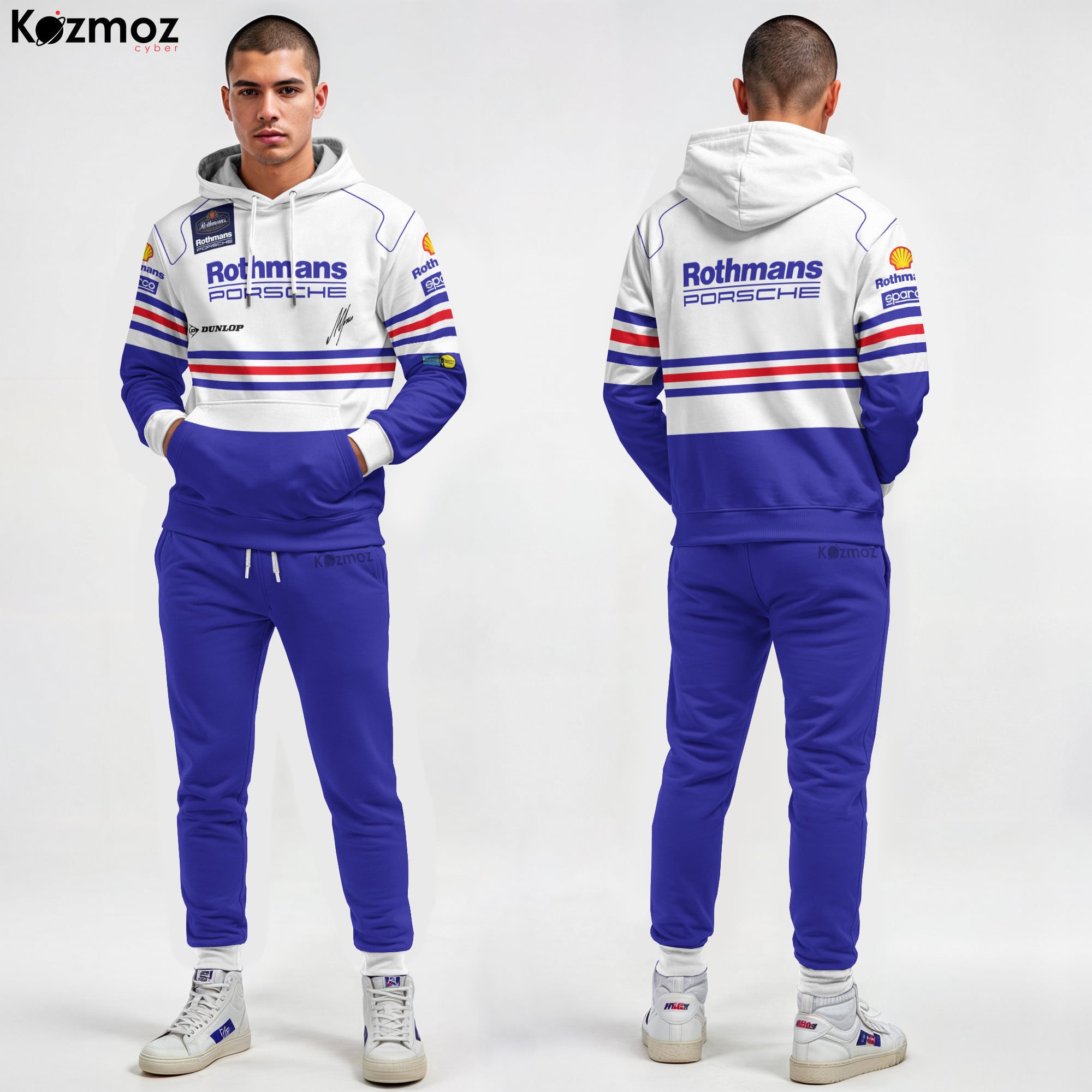 Alan Jones Racing Costume Rothmans Porsh 1984 Collection - Sandown 1000 Touring Car Team -