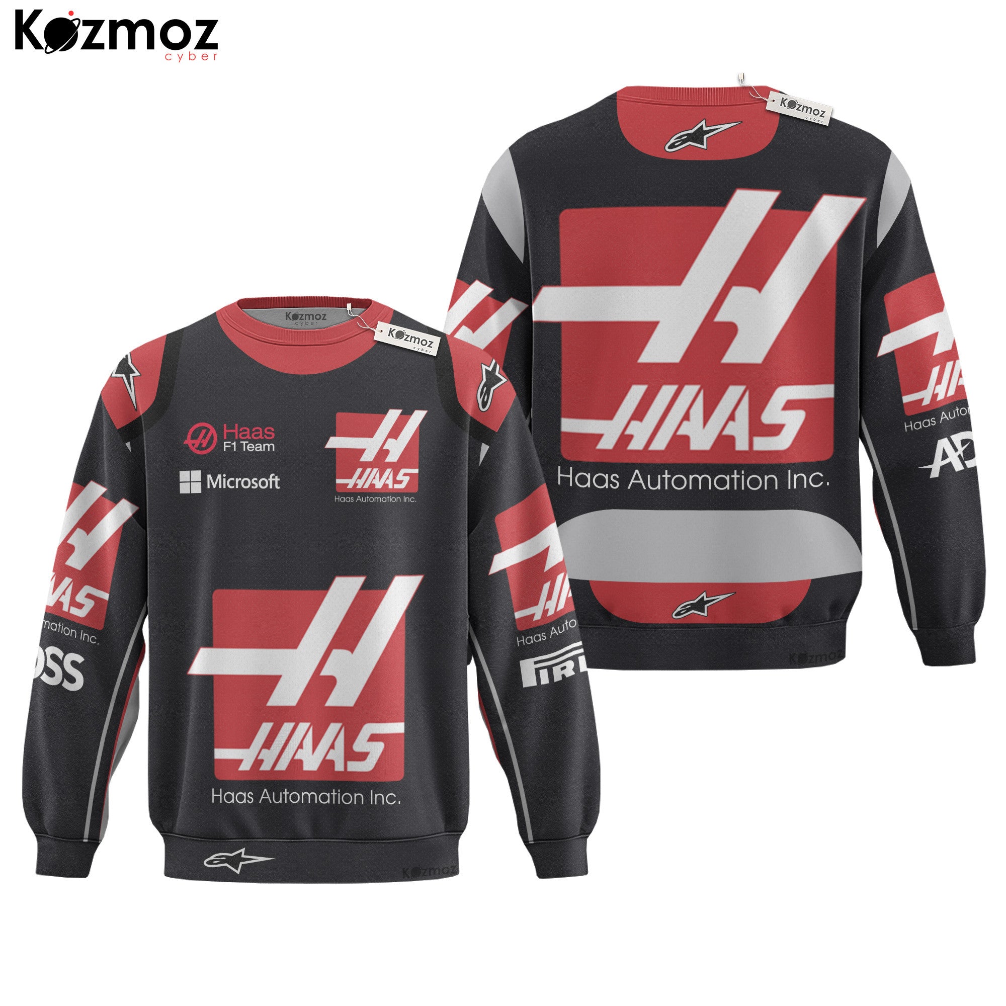 2020 Romain Grosjean Haas Race Suit Collection - Racing Team -