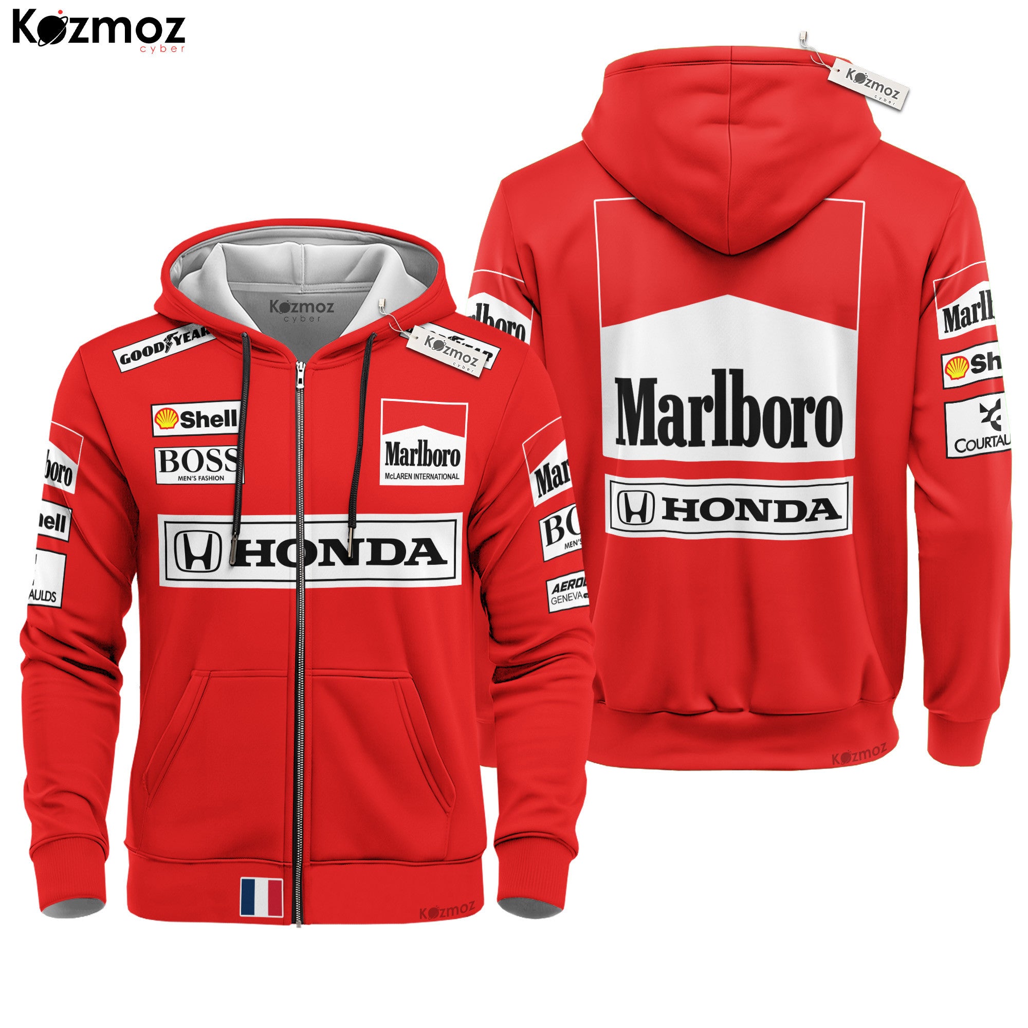 Alain Prost Monaco GP Racing Costume 1989 Collection - SF Team -