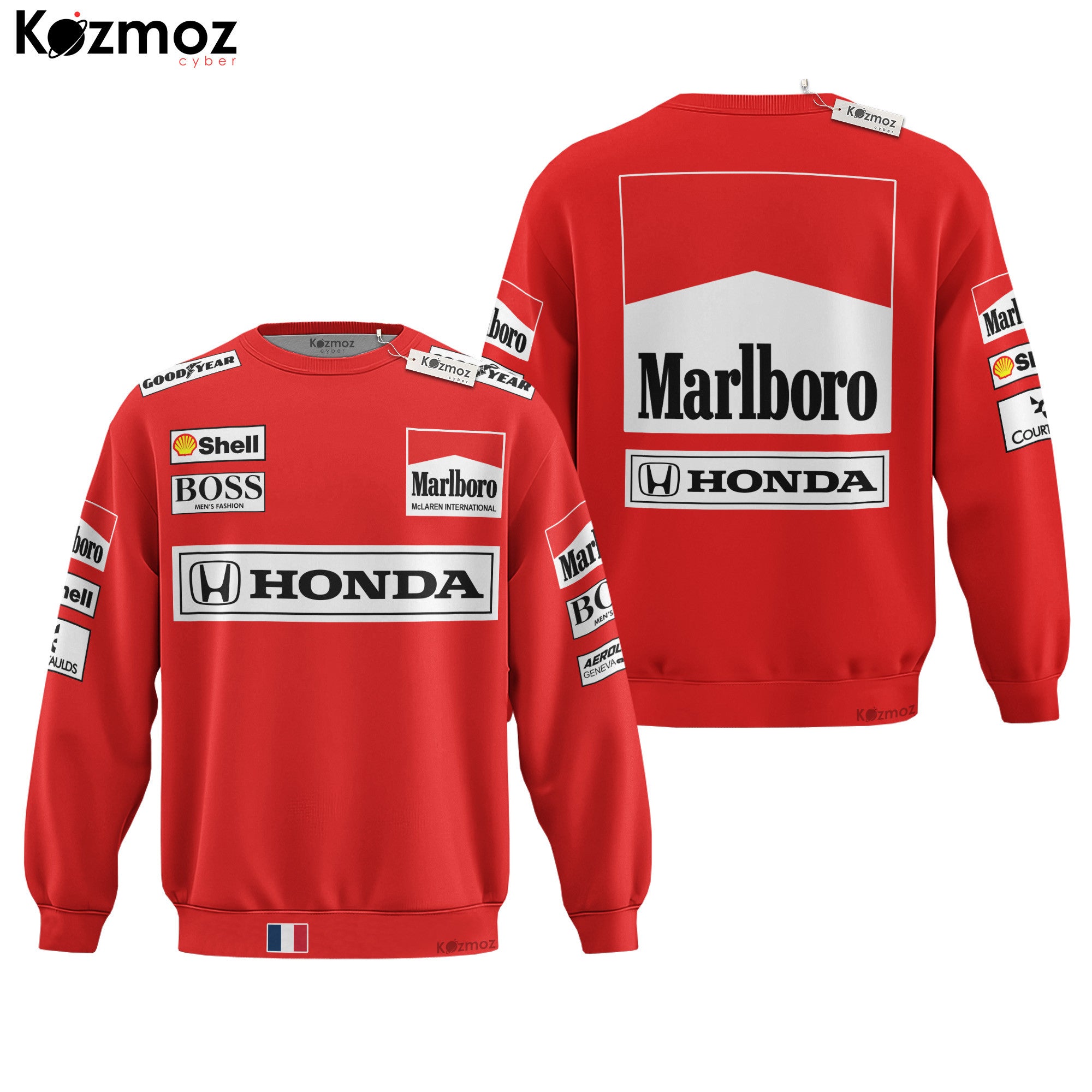 Alain Prost Monaco GP Racing Costume 1989 Collection - SF Team -