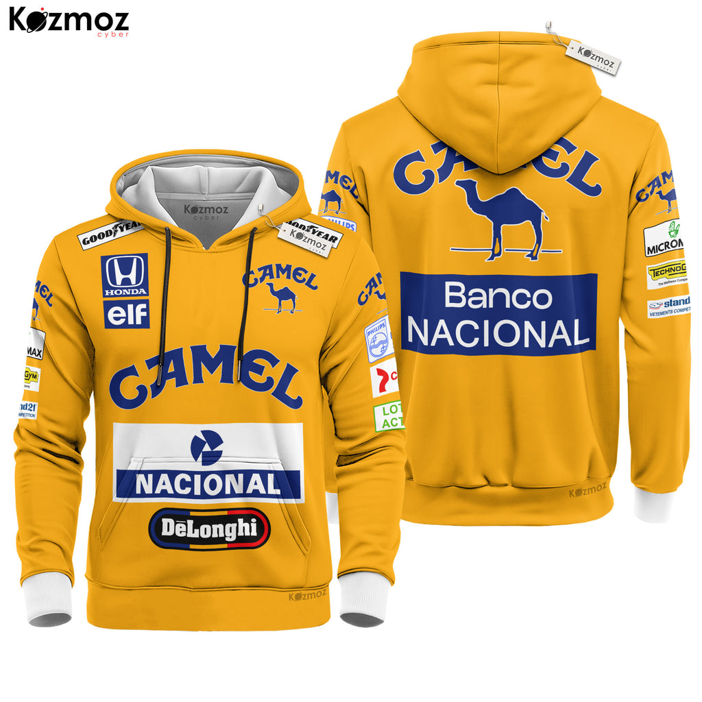 Magic Senna Racing Costume Camel 1987 Collection - Lotus Racing Team