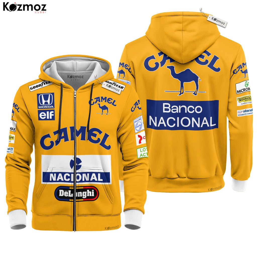 Magic Senna Racing Costume Camel 1987 Collection - Lotus Racing Team
