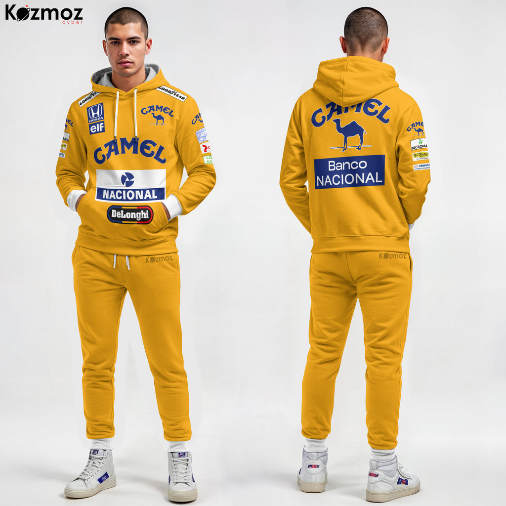 Magic Senna Racing Costume Camel 1987 Collection - Lotus Racing Team
