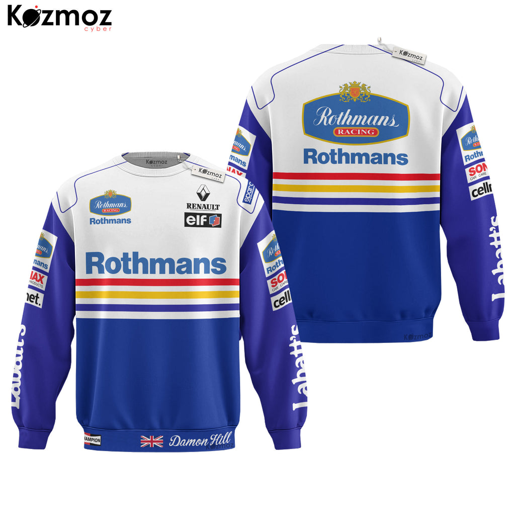 Damon Hill Racing Costume Rothmans Porsh 1984 Sandown 1000 Race Used Collection - Porsh Racing Team -