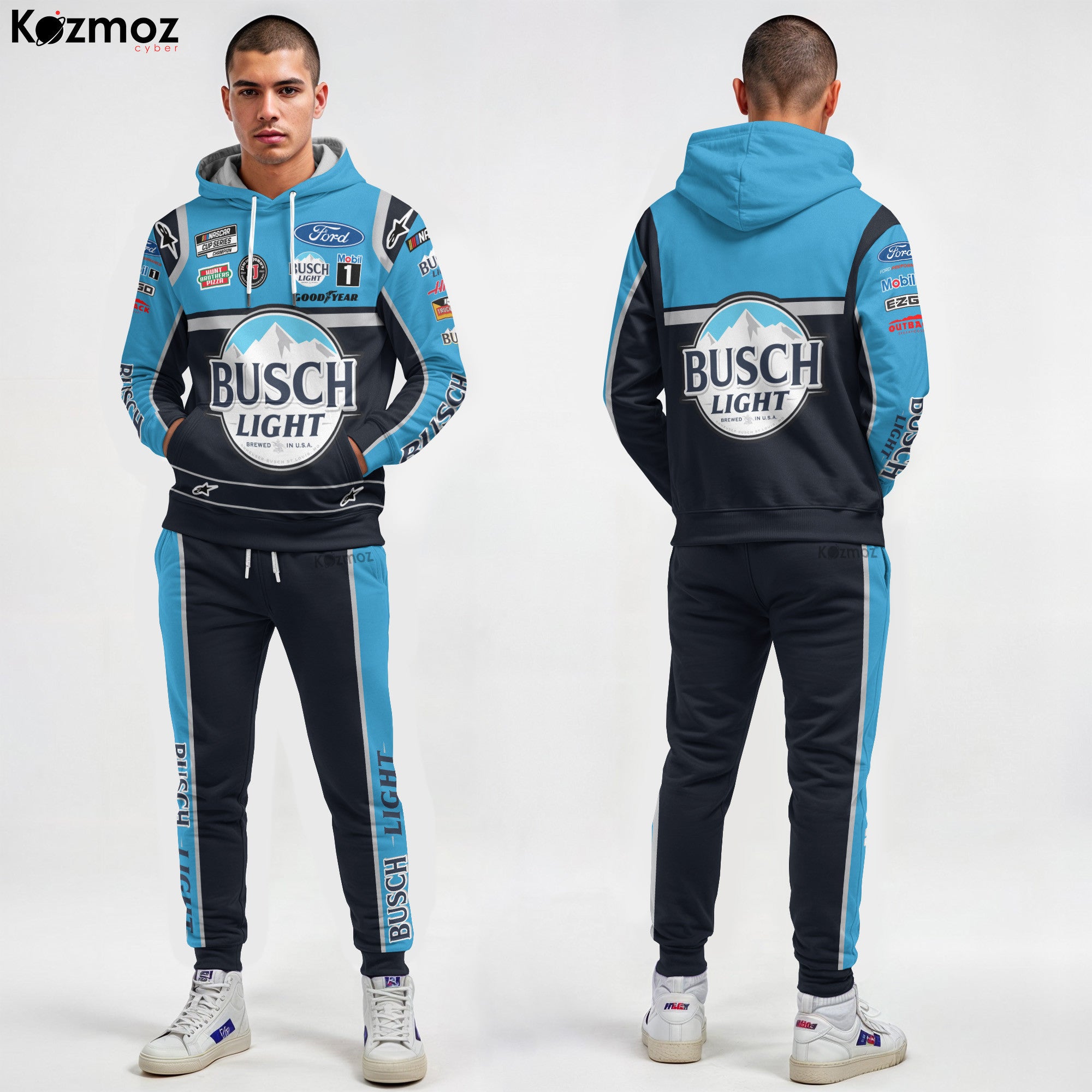 2019 Busch Beer Kevin Harvick Race Suit - Racing Team -