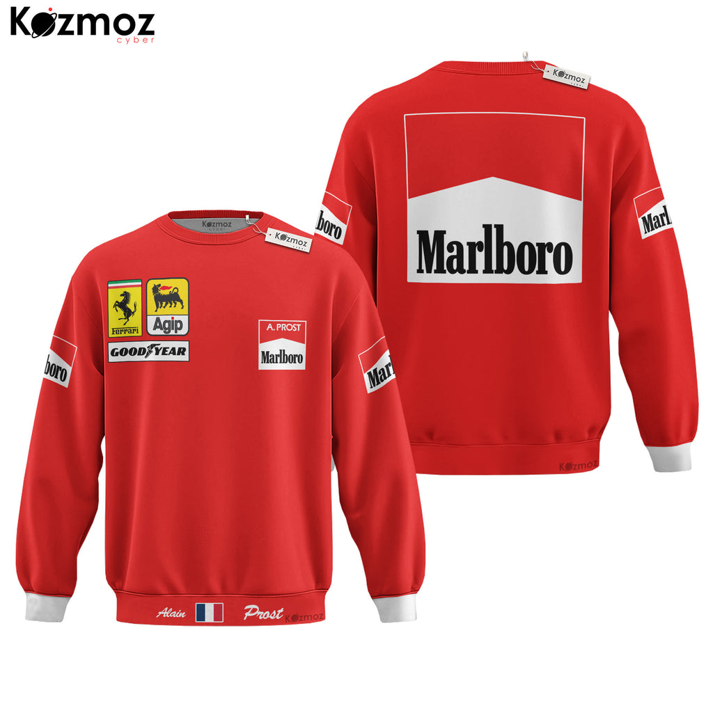Alain Prost Monaco GP Racing Costume 1990 Collection - SF Team -