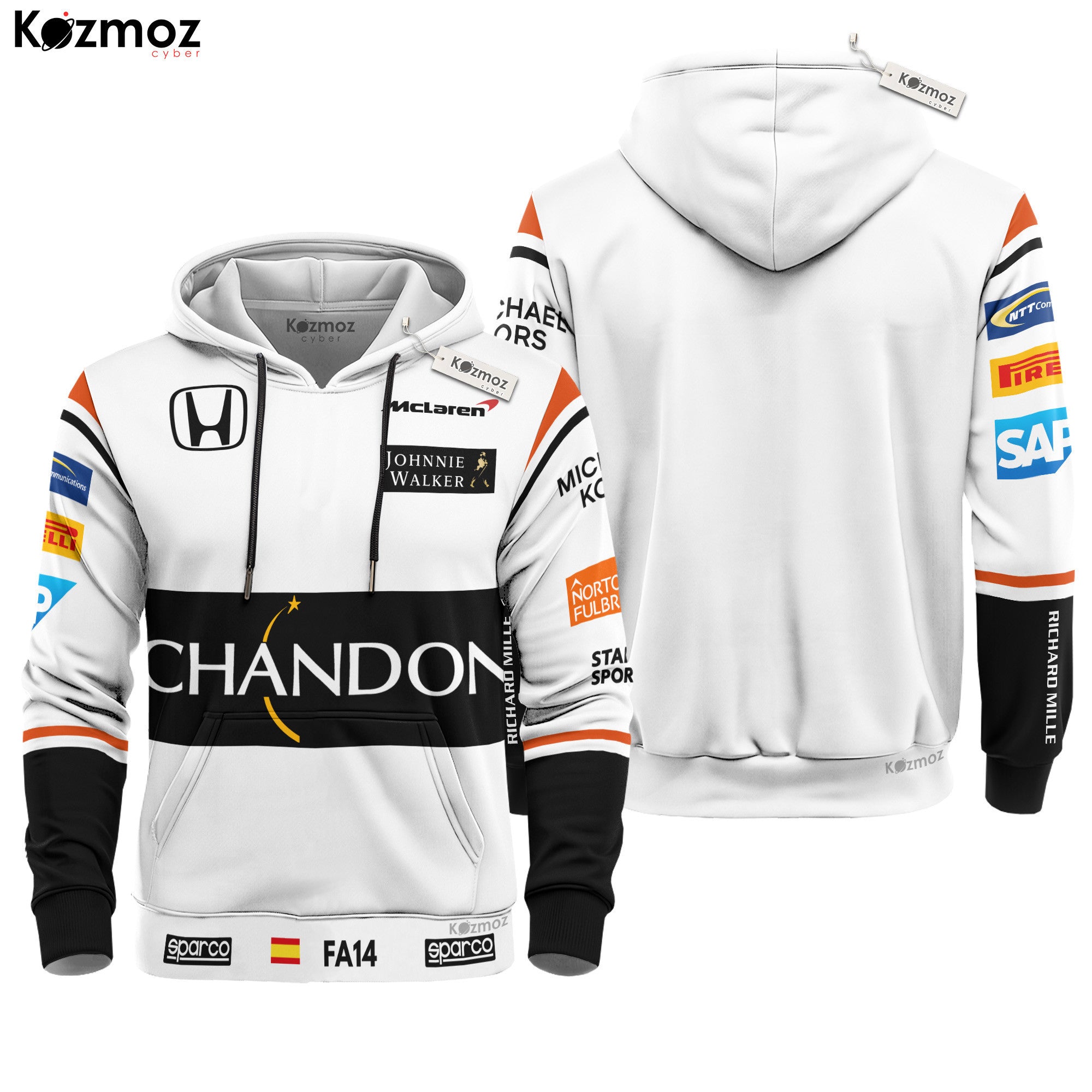 Fernando Alonso Racing Costume 2017 Collection - McLaren  Racing Team -