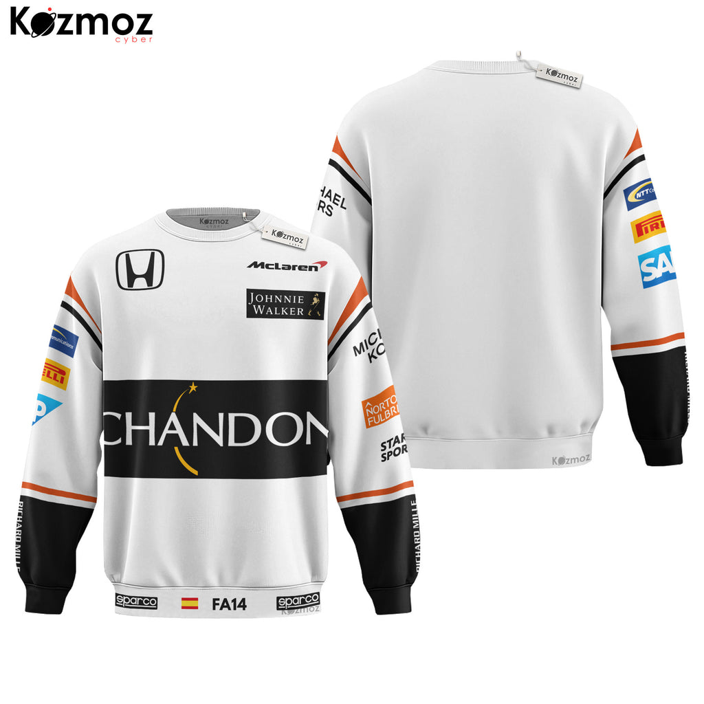 Fernando Alonso Racing Costume 2017 Collection - McLaren  Racing Team -