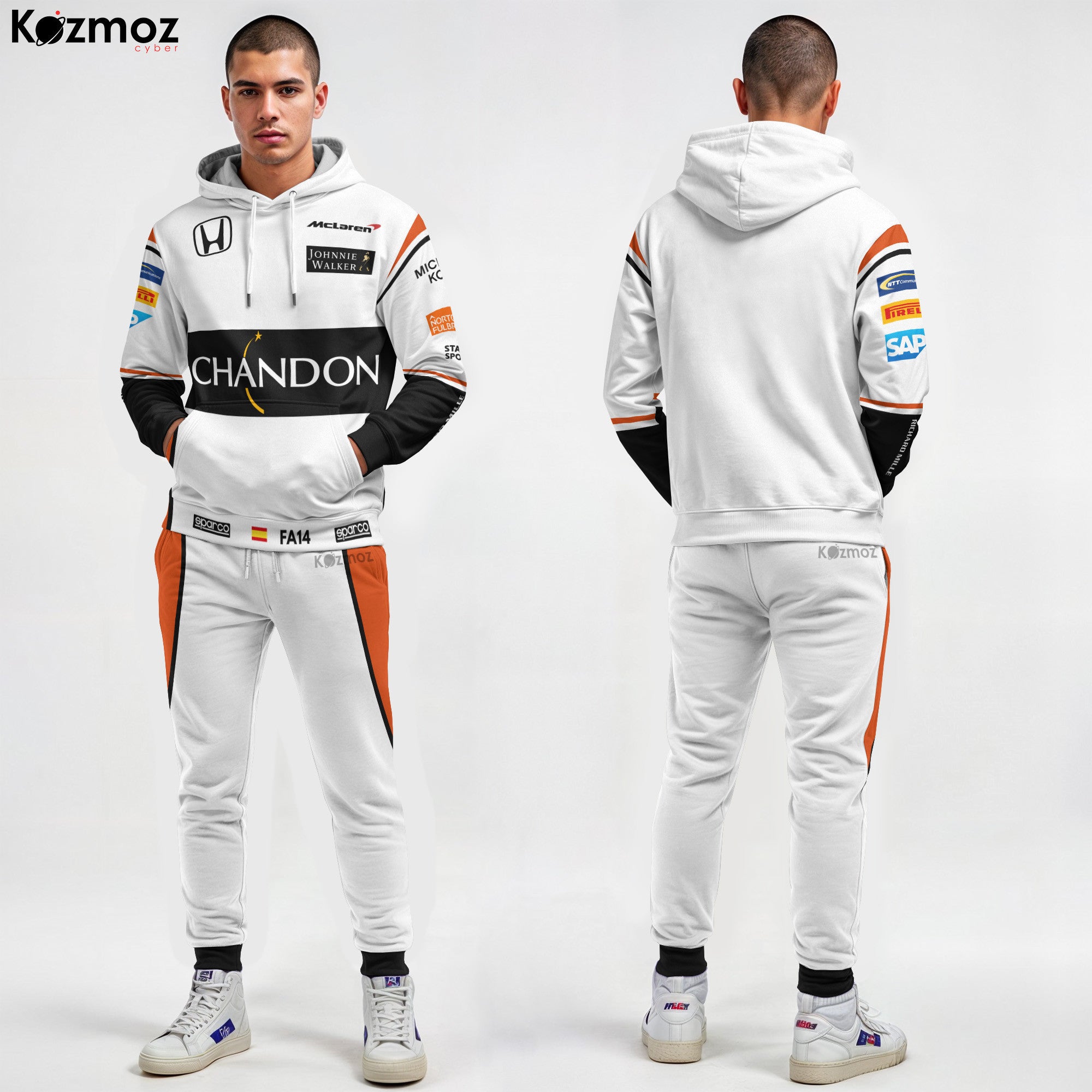 Fernando Alonso Racing Costume 2017 Collection - McLaren  Racing Team -