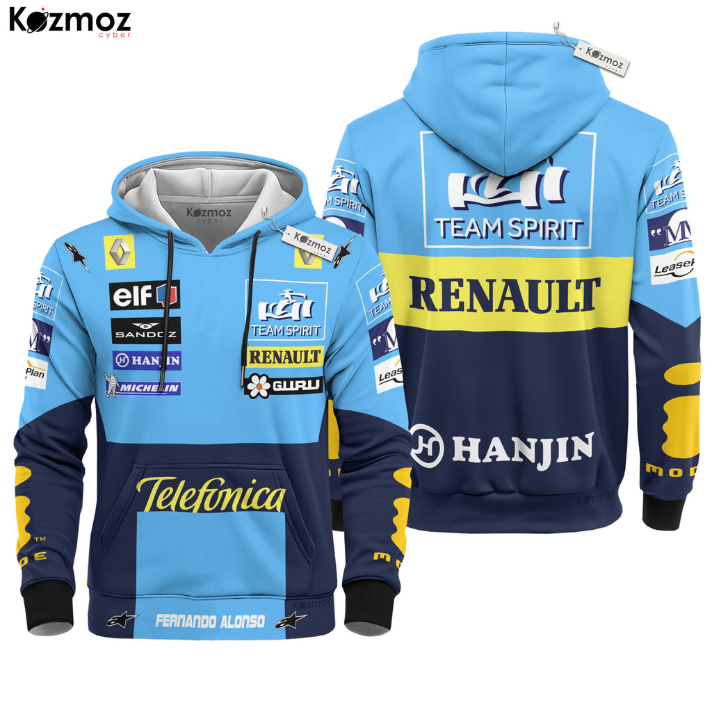 Fernando Alonso Racing Costume 2005 Collection - Used Mild Seven Racing Team -
