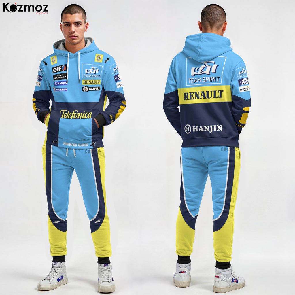 Fernando Alonso Racing Costume 2005 Collection - Used Mild Seven Racing Team -