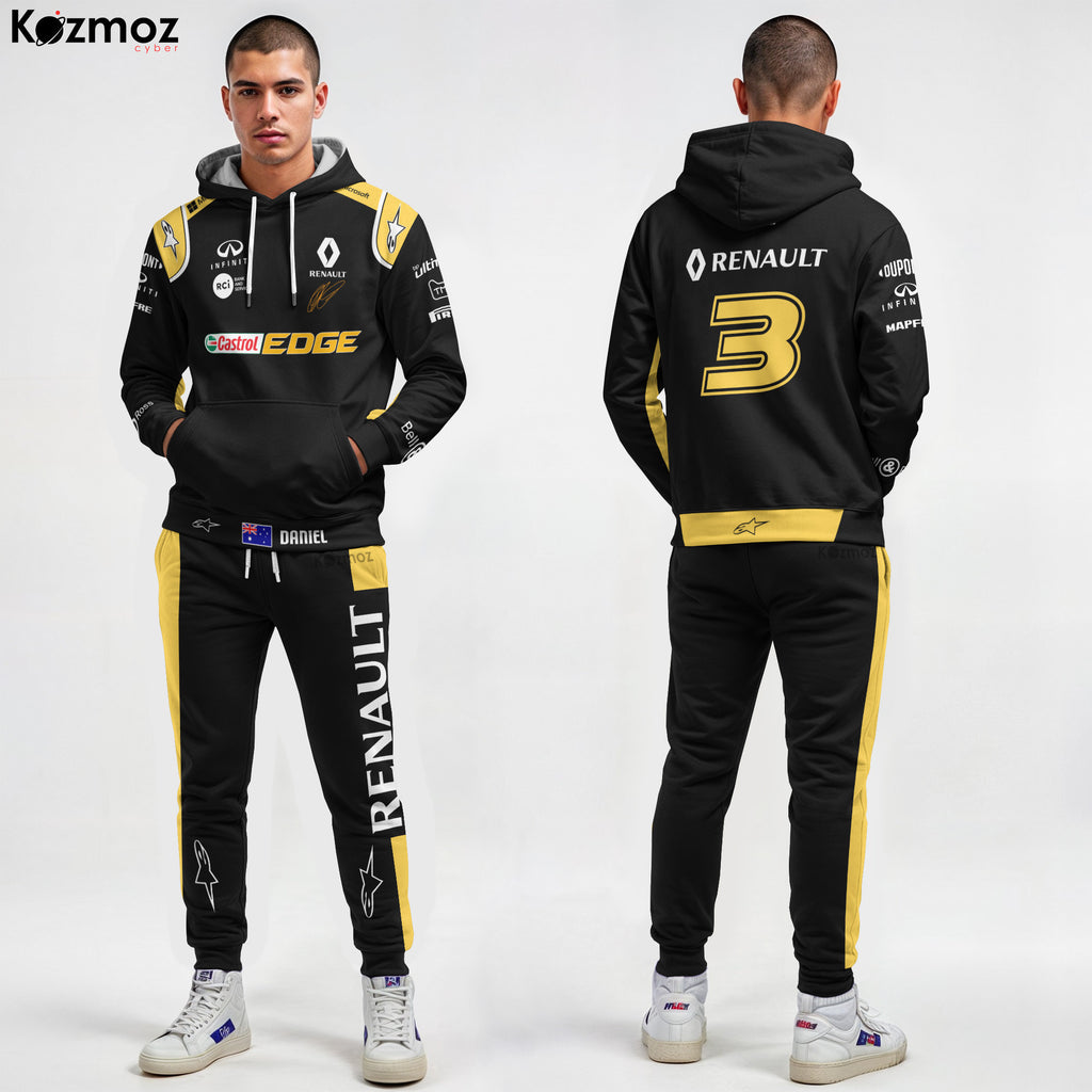 Daniel Ricciardo Racing Costume 2019 Collection - Renault  Racing Team -