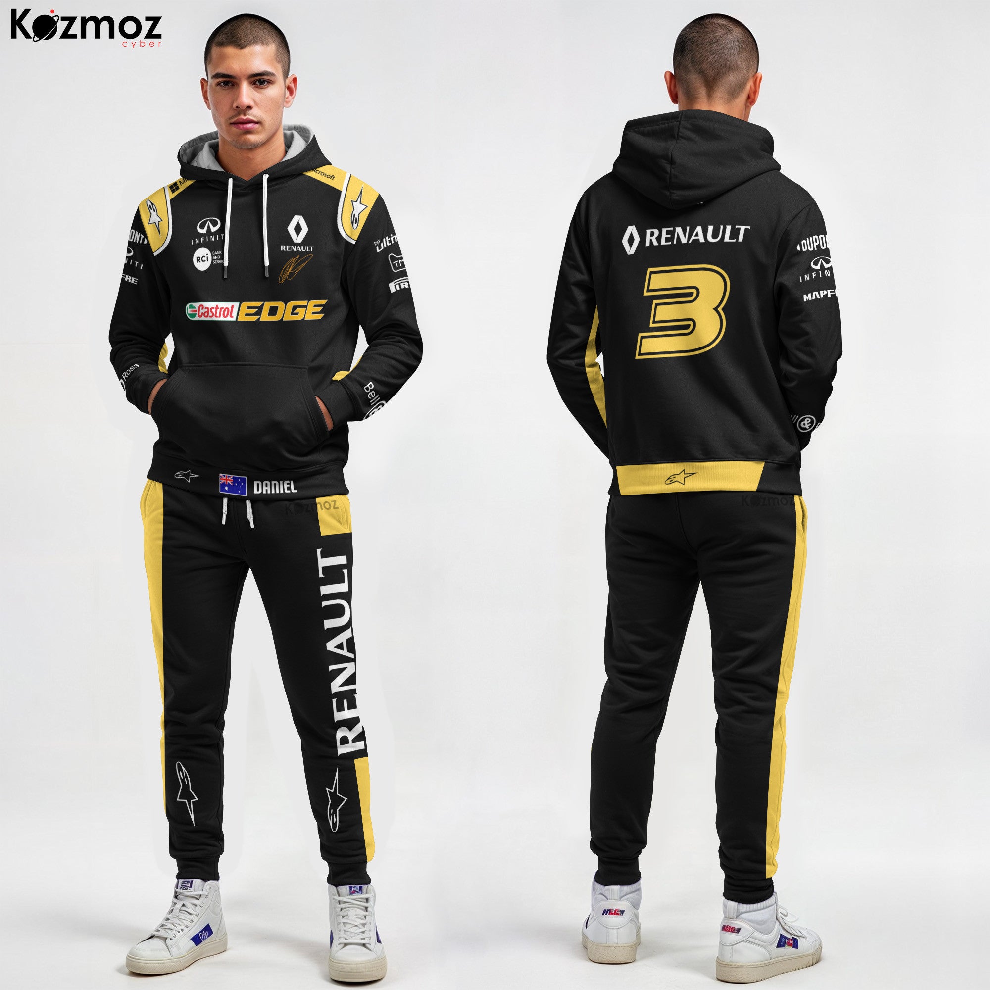 Daniel Ricciardo Racing Costume 2019 Collection - Renault  Racing Team -