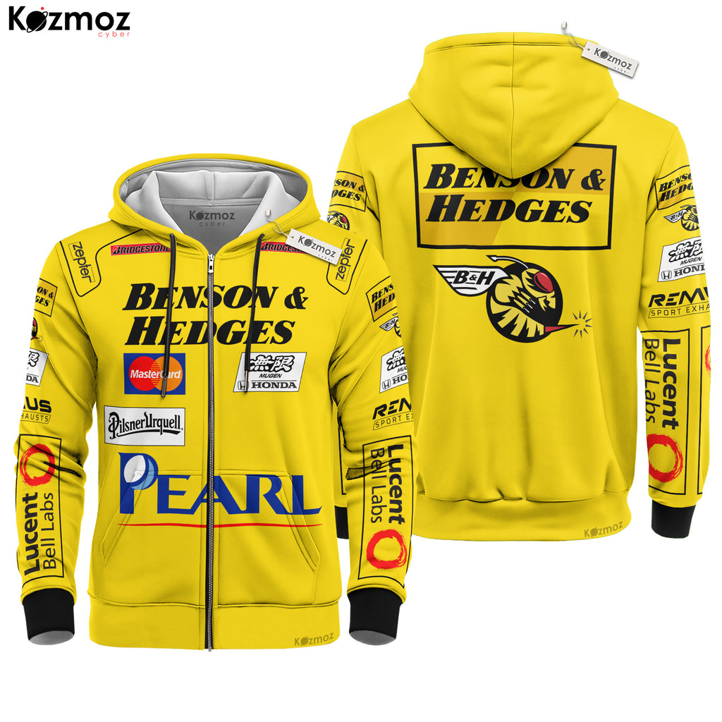 Damon Hill Racing Costume Benson & Hedges 1999 Collection - Jordan Japanese GP Team -