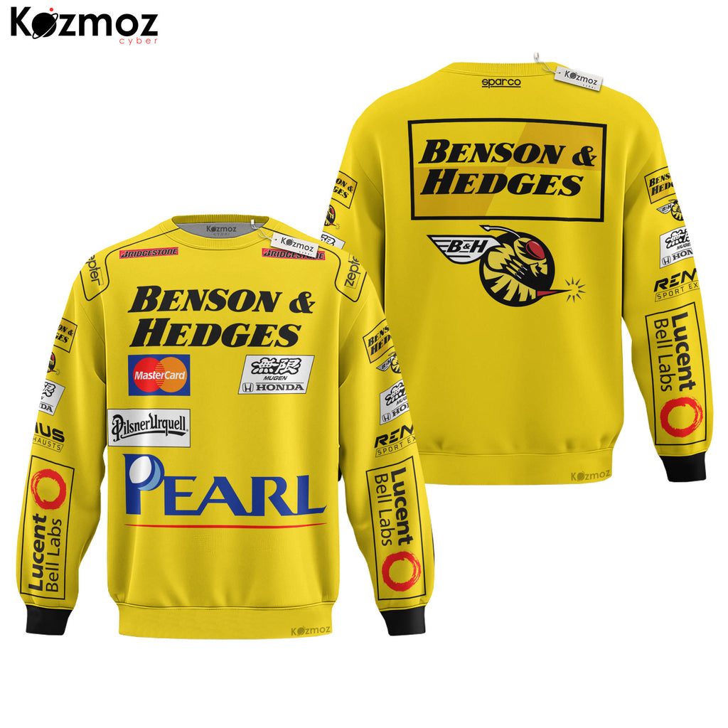 Damon Hill Racing Costume Benson & Hedges 1999 Collection - Jordan Japanese GP Team -