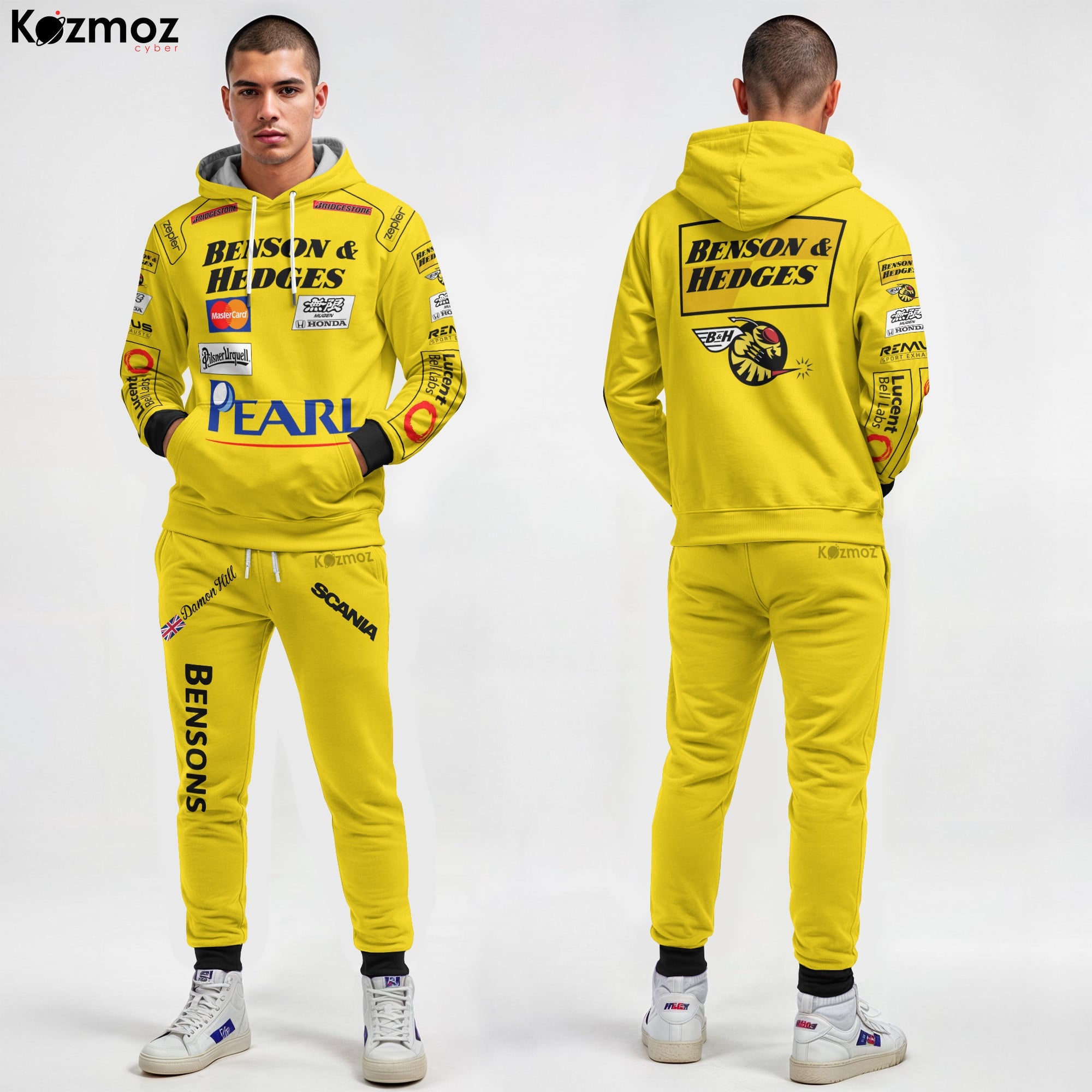 Damon Hill Racing Costume Benson & Hedges 1999 Collection - Jordan Japanese GP Team -