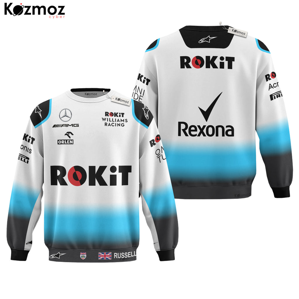 George Russell Racing Costume 2019 Promo Shoot Collection - Williams Racing Team -