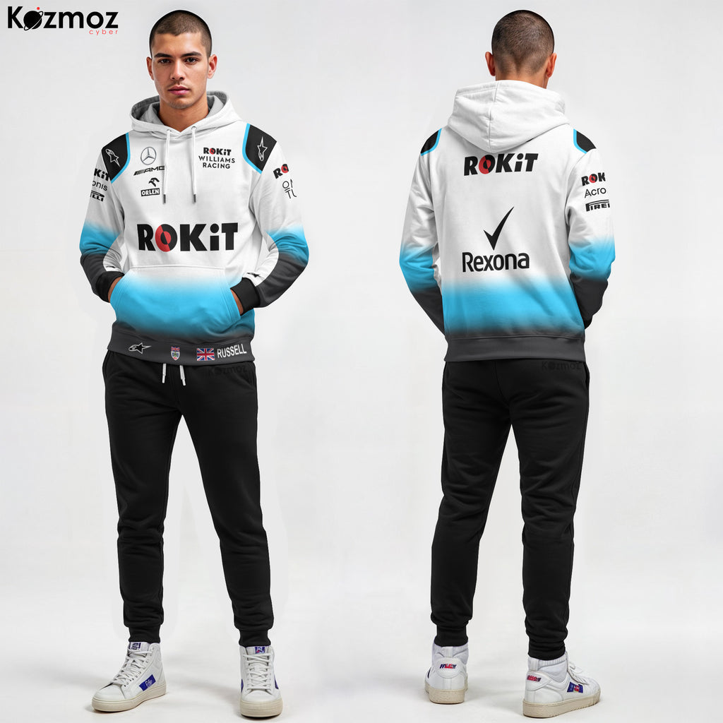 George Russell Racing Costume 2019 Promo Shoot Collection - Williams Racing Team -