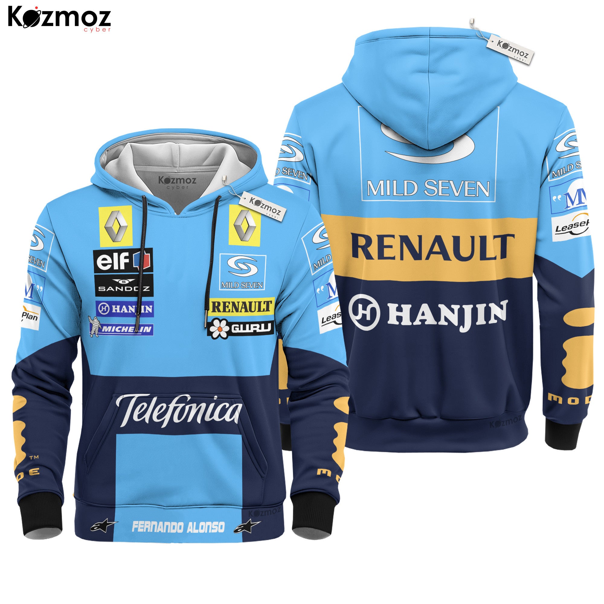 Fernando Alonso Racing Costume 2006 Collection - Renault Racing Team -