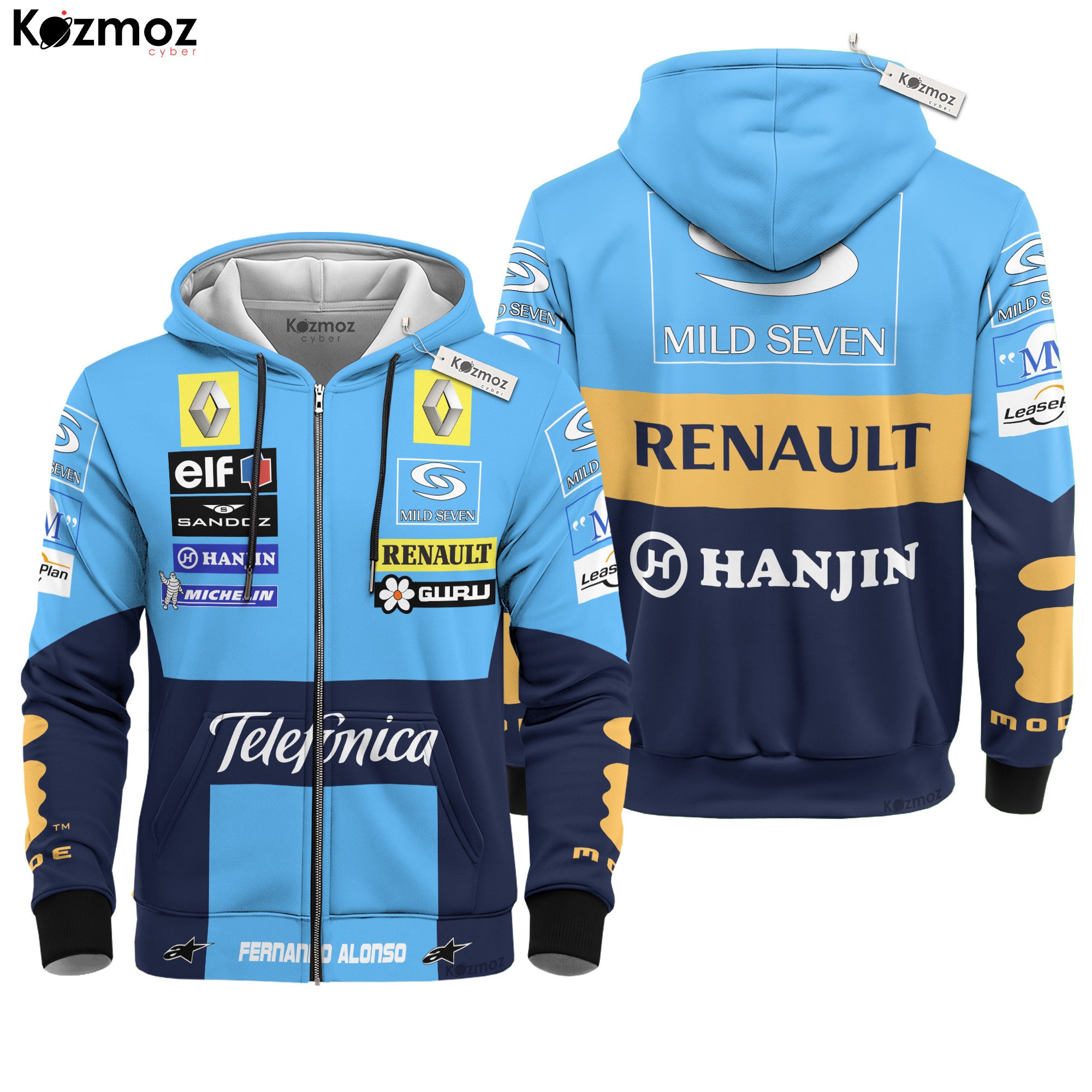 Fernando Alonso Racing Costume 2006 Collection - Renault Racing Team -
