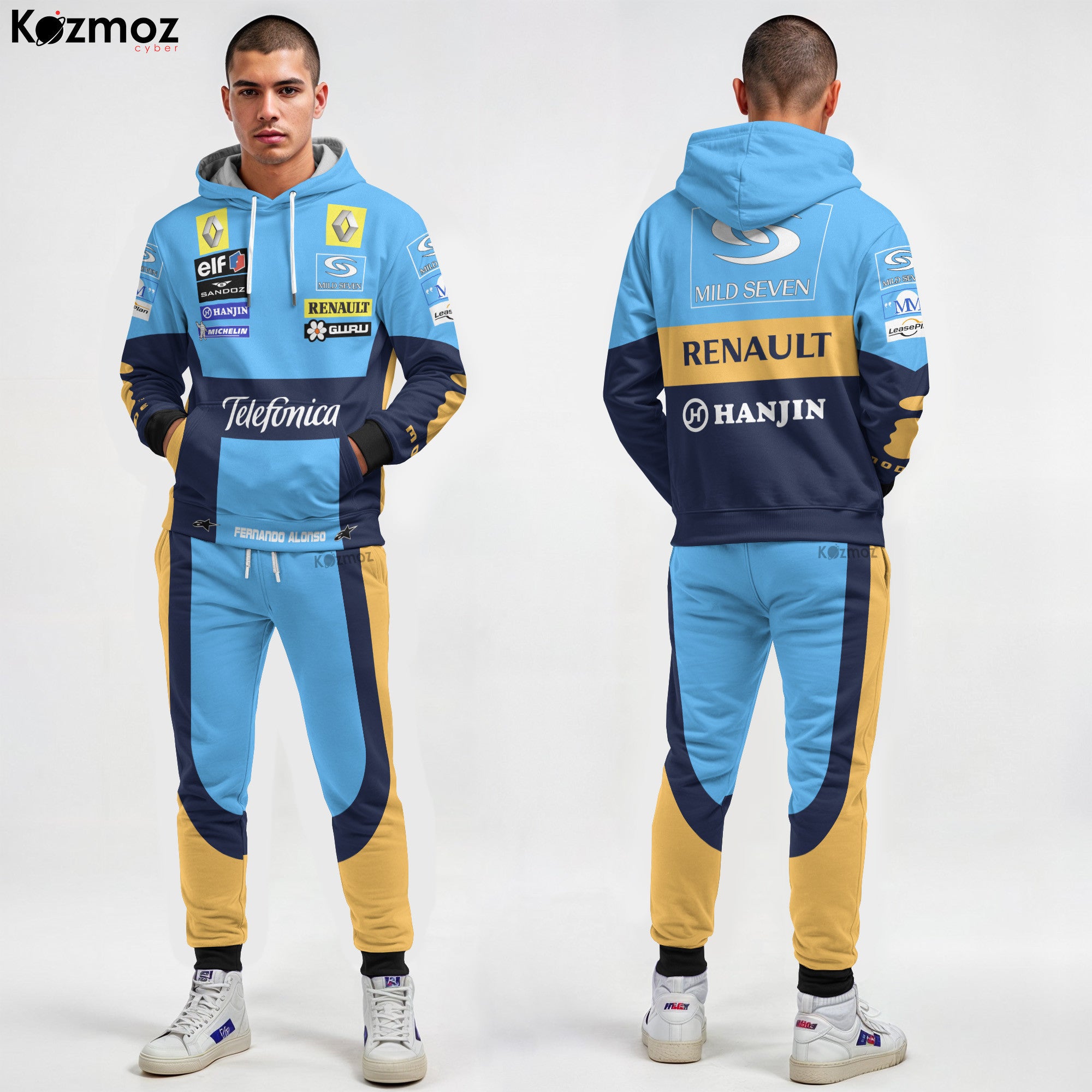 Fernando Alonso Racing Costume 2006 Collection - Renault Racing Team -