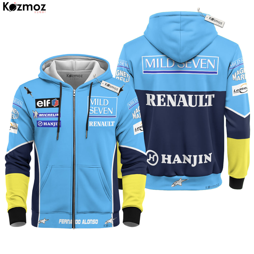 Fernando Alonso Racing Costume 2003 Collection - Used Mild Seven  Racing Team