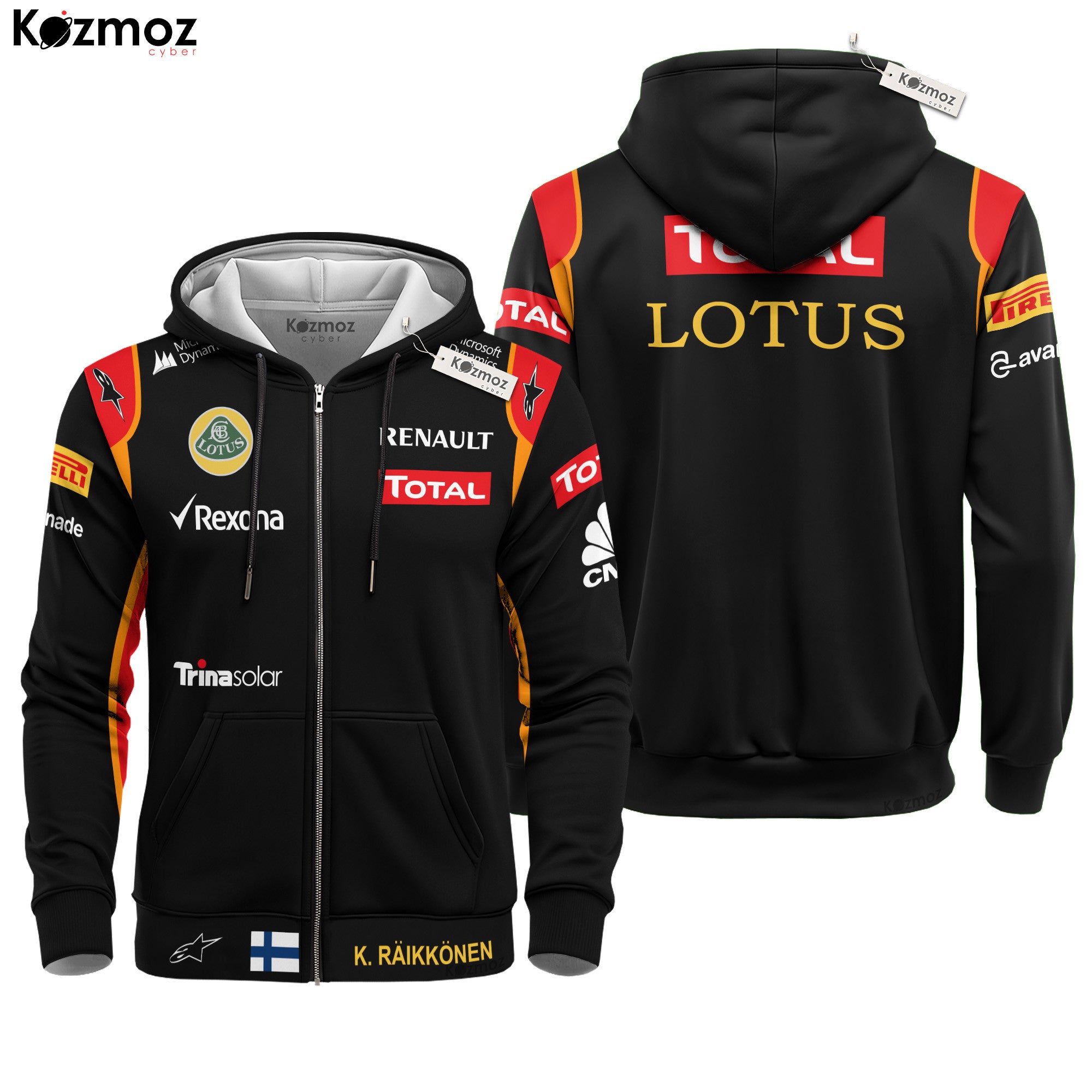 Kimi Raikkonen Racing Costume 2013 Collection - Lotus Racing Team