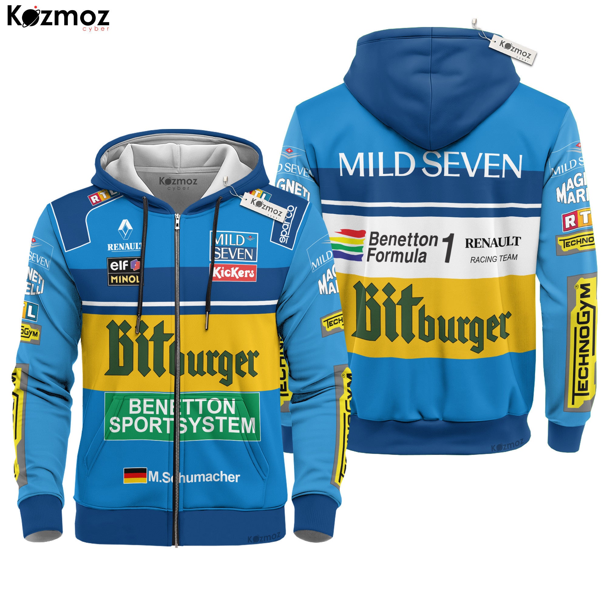 MSC Racing Costume 1995 Collection - Benetton Team -